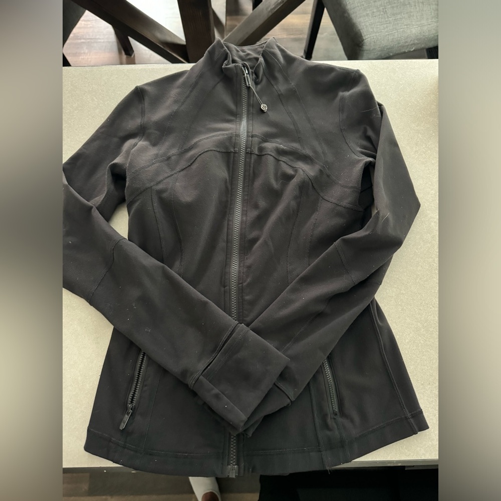 lululemon size 6 black define jacket